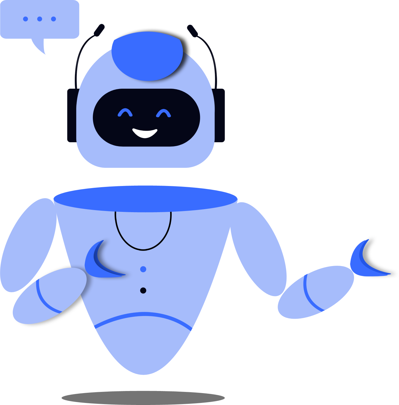 Blue robot